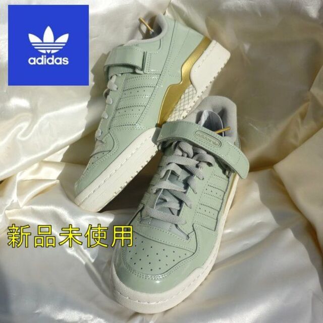 adidas(アディダス)の新品24cmアディダスオリジナルス  Forum LowWエナメルスニーカー  レディースの靴/シューズ(スニーカー)の商品写真