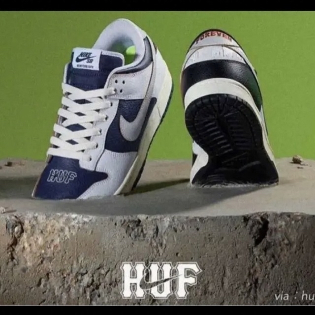 HUF × Nike SB Dunk Low OG QS NY 最安値‼️