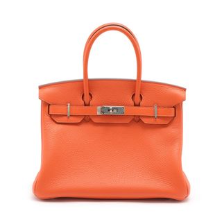 エルメス(Hermes)のエルメス バーキン30 トリヨンクレマンス  オレンジ レディース ハンド(ハンドバッグ)