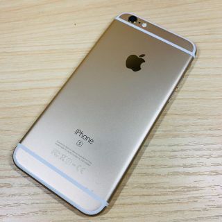 アップル(Apple)のﾊﾞｯﾃﾘｰ100％ SIMﾌﾘｰ iPhone6s 64GB P26(スマートフォン本体)