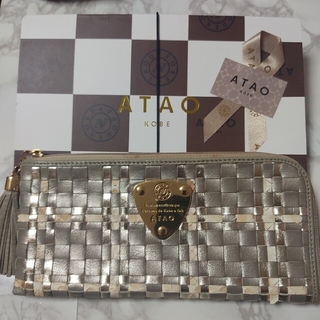 アタオ 財布(レディース)（ゴールド/金色系）の通販 100点以上 | ATAO