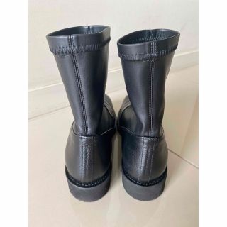 GALERIE VIE - GALERIE VIE ストレッチレザーショートブーツ の通販 by