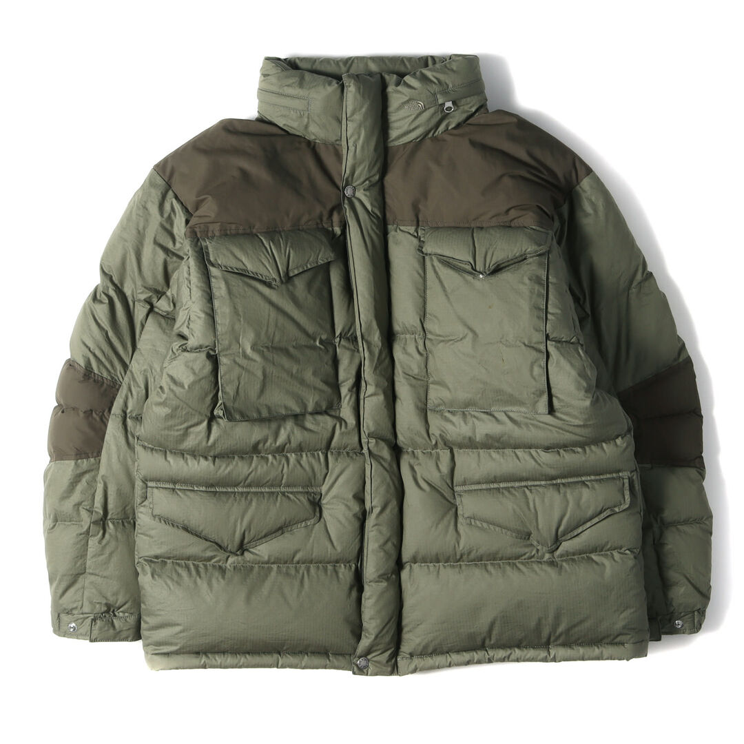 THE NORTH FACE PURPLE LABEL ノースフェイス パープルレーベル ダウンジャケット ビッグサイズ フィールド ダウン ジャケット Field Down Jacket 21AW カーキグリーン L アウター ブルゾン 【メンズ】