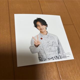 キスマイフットツー(Kis-My-Ft2)のKis-My-Ft2 藤ヶ谷太輔 ましかくフォト 2022-2023(アイドルグッズ)