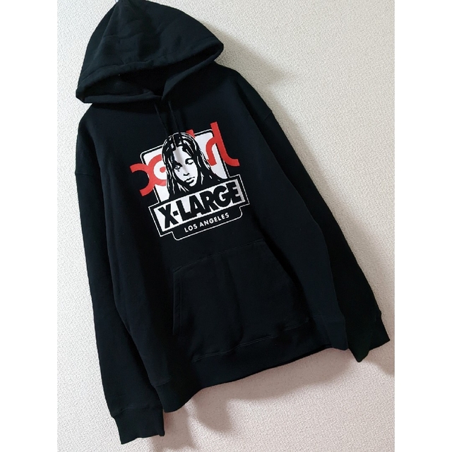 【即完売モデル】X-LARGE Ｘ-girl コラボ　  パーカー　入手困難