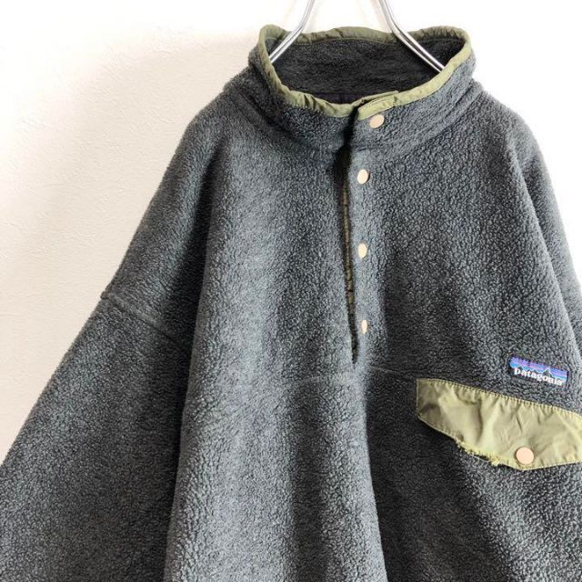 Patagonia パタゴニア　シンチラ　スナップT フリースジャケット　L