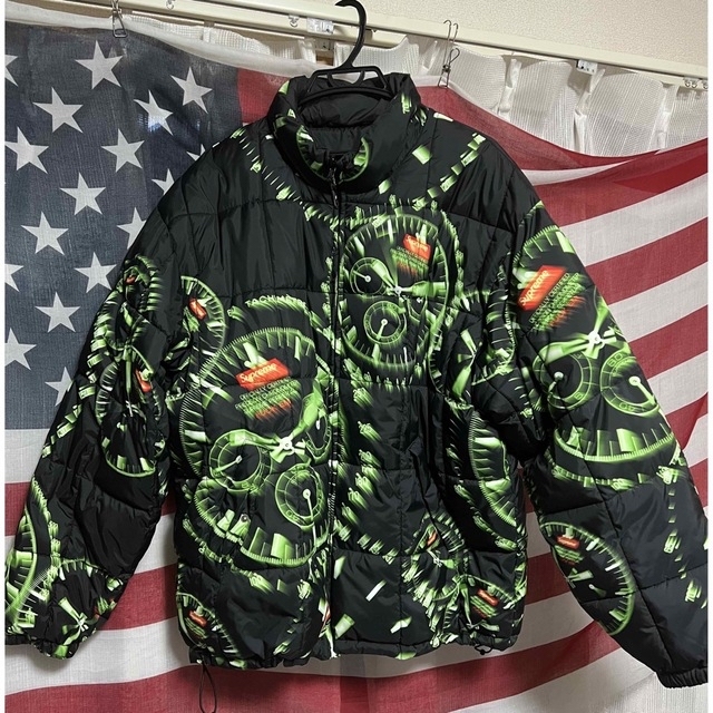 supreme Watches Reversible Puffy Jacket