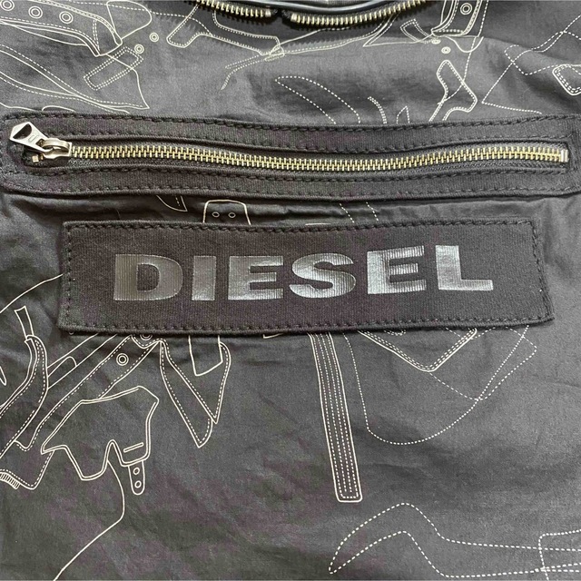 数量限定セール バッグdiesel ディーゼル トートバッグ ショルダーバッグ ナイロンロゴ 2way