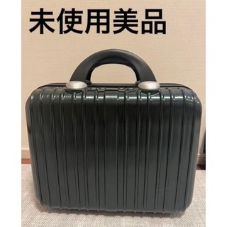 【未使用美品】小型スーツケース　グリーン(トラベルバッグ/スーツケース)