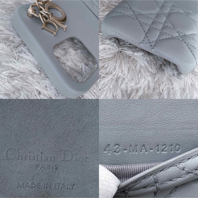 Christian Dior(クリスチャンディオール)のDIOR　iPhone12Pro max スマホケース　レディディオール　極美品 スマホ/家電/カメラのスマホアクセサリー(iPhoneケース)の商品写真