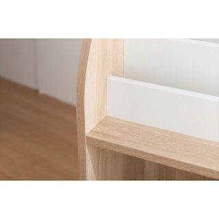 幅84cm】Pila 絵本棚(オープン収納タイプ) おもちゃ 絵本 収納棚の