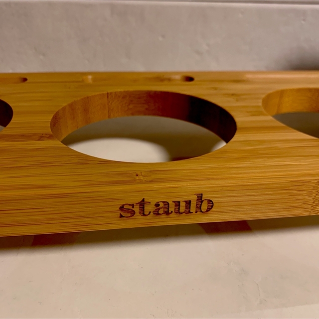 STAUB - staub ミニココット用スタンド【バンブー】の通販 by STAUB - staub ミニココット用スタンド【バンブー】の通販 by