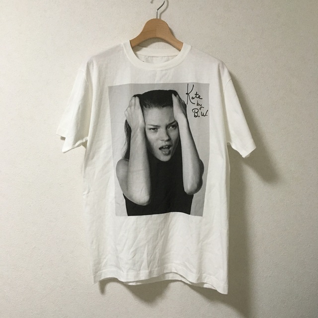 Adam et Rope'(アダムエロぺ)の〈Kate Moss by Bruce Weber〉Photo T-shirts メンズのトップス(Tシャツ/カットソー(半袖/袖なし))の商品写真