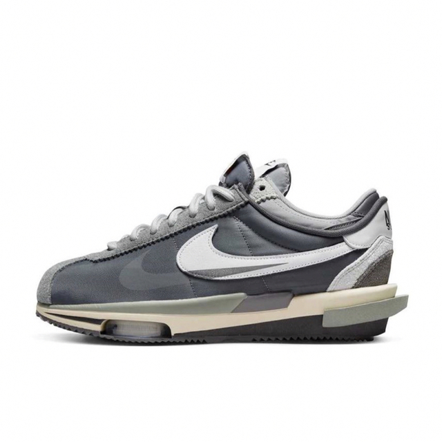 sacai  Nike Zoom Cortez Iron Grey