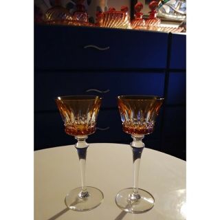 バカラ(Baccarat)のバカラ　BACCARAT  ピカデリー　オールドバカラ　被せワイングラス(グラス/カップ)