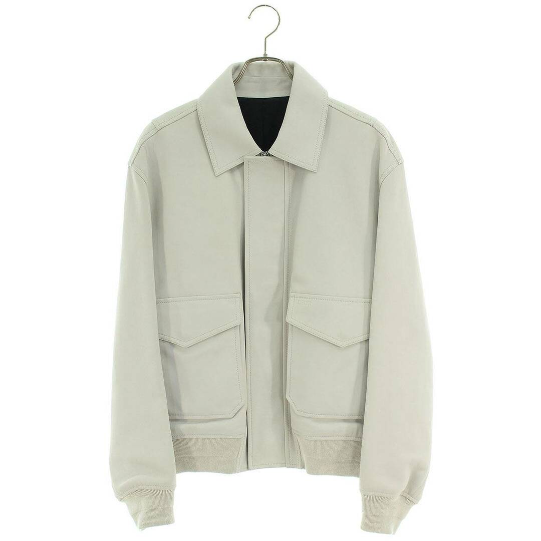 柔らかい 023L423A0463 20SS ×ダニエル・アーシャム ディオール - Dior バックロゴレザーブルゾン 48 メンズ ブルゾン 柔らかい 023L423A0463 20SS ×ダニエル・アーシャム ディオール - Dior バックロゴレザーブルゾン 48 メンズ ブルゾン