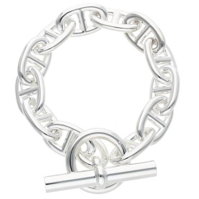 休日限定 Hermes - エルメス Chaine d'Ancre TGM シェーヌダンクルTGM