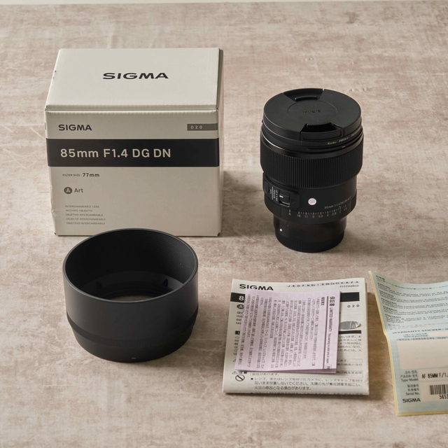 SONYsigma 85mm f1.4 dg dn