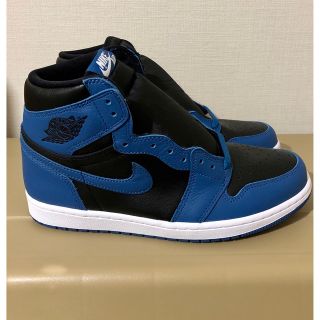 ナイキ(NIKE)のエアジョーダン1 ダークマリーナブルー(スニーカー)