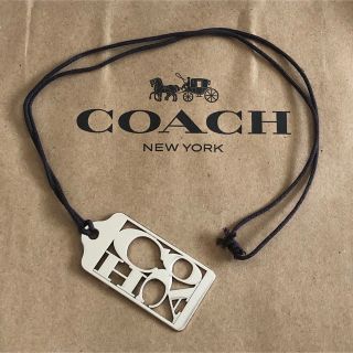 コーチ(COACH)の限定品　coach コーチ　ブランドロゴ　ネックレス　ペンダント　男女兼用(ネックレス)