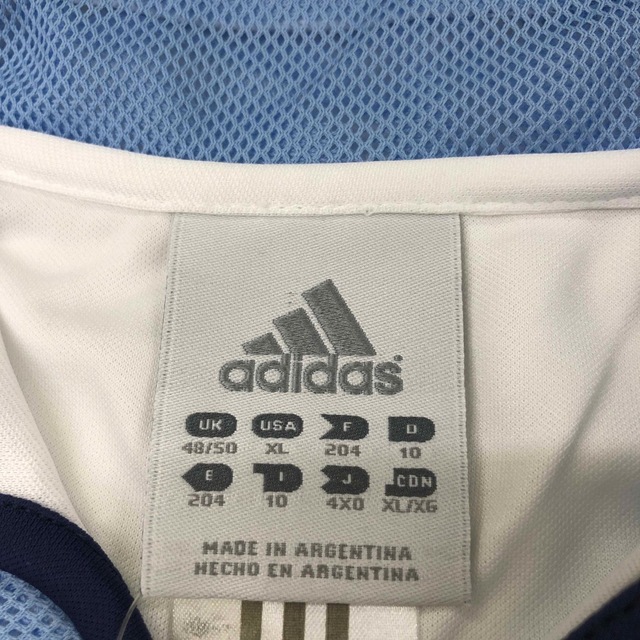 adidas(アディダス)のadidas サッカーアルゼンチン代表ユニフォーム　3rd スポーツ/アウトドアのサッカー/フットサル(ウェア)の商品写真