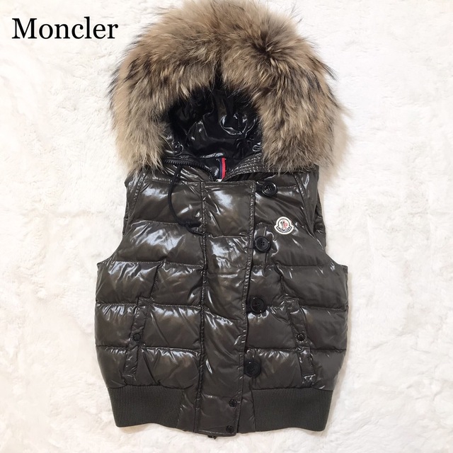 超歓迎された】 【極美品】モンクレール - MONCLER ダウンベスト