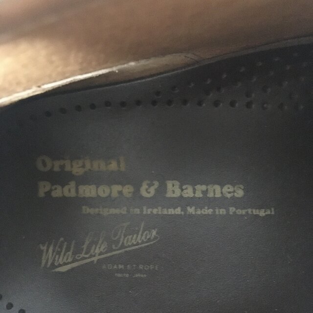 PADMORE&BARNES ×wild life tailor サイズ9 メンズの靴/シューズ(スリッポン/モカシン)の商品写真