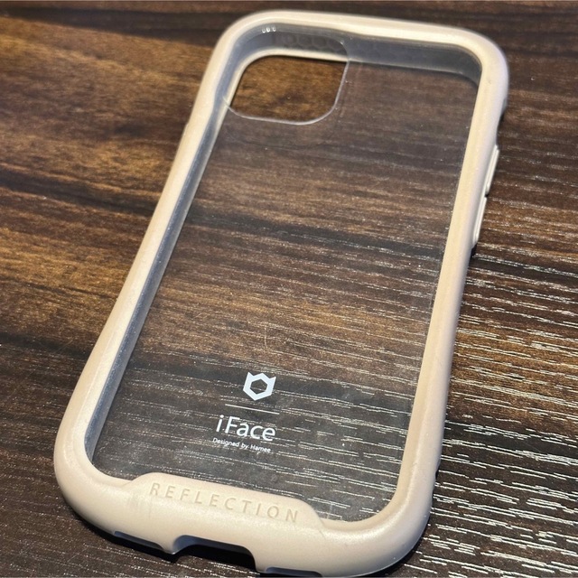 iFace  Reflection   iPhone12mini用　ベージュ スマホ/家電/カメラのスマホアクセサリー(iPhoneケース)の商品写真