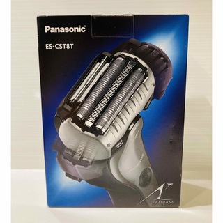 パナソニック(Panasonic)のパナソニックリニアシェーバー ラムダッシュ３枚刃 ES-CST8T-S(メンズシェーバー)