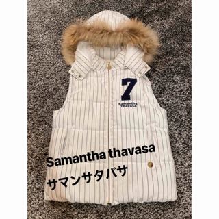 サマンサタバサ ダウンベスト ゴルフウェア
