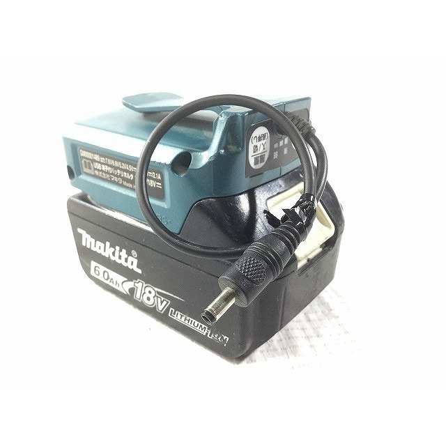 ☆品 セット品☆makita マキタ 18Ｖ 6.0AH リチュウムイオンバッテリー BL1860B 急速充電対応 空調服用ファン フォルダー 63336