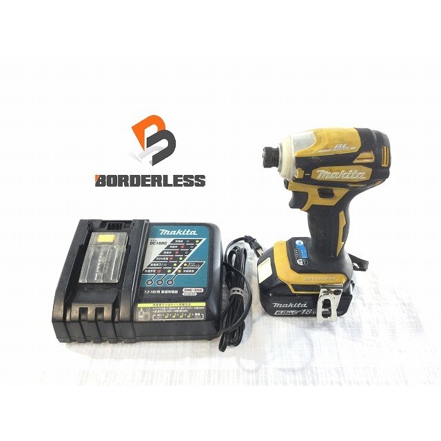 Makita - ☆中古品☆ makita マキタ 18V 充電式インパクトドライバ