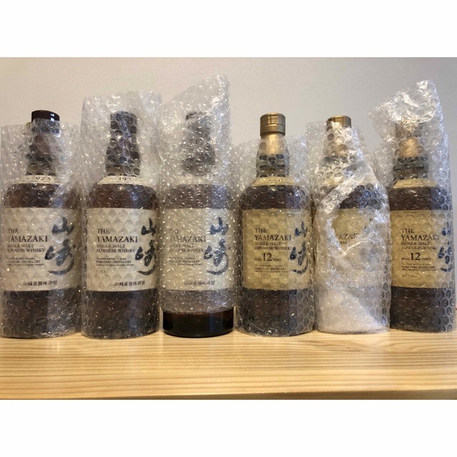 山崎 NV ウイスキー 700ml 3本食品/飲料/酒