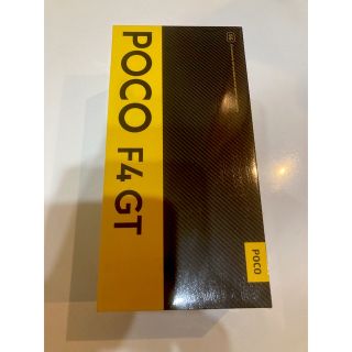 アンドロイド(ANDROID)の新品•未開封　POCO F4 GT 8GB + 128GB 日本語版SIMフリー(スマートフォン本体)