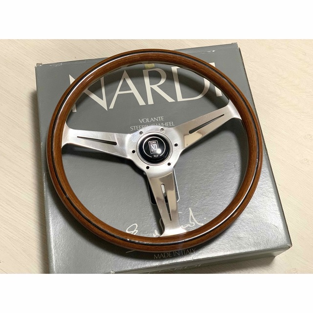 【NARDI】 classic ウッドステアリング　36.5Φ【ナルディ】