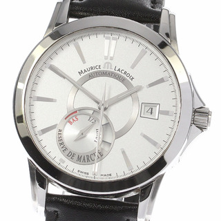 モーリスラクロア(MAURICE LACROIX)の【MAURICE LACROIX】モーリスラクロア ポントス デイト パワーリザーブ PT6088 自動巻き メンズ_721219(腕時計(アナログ))