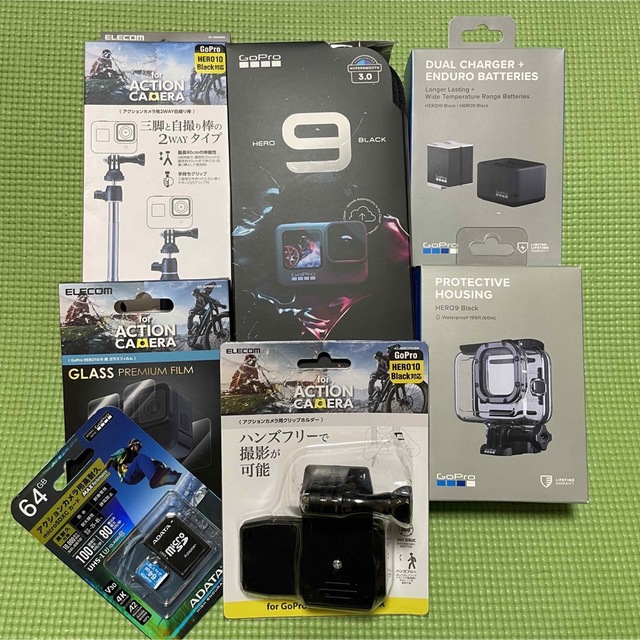 当店特別価格 GoPro HERO9 BLACK 他セット スマホ/家電/カメラ | bca ...