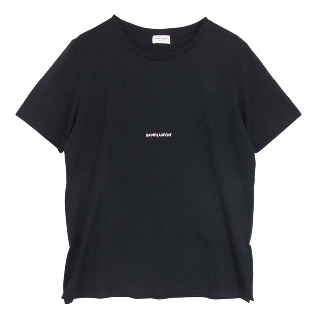 SAINT LAURENT クルーネックロゴTシャツ