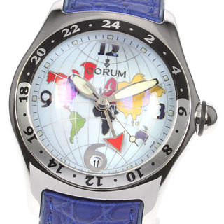 コルム(CORUM)の【CORUM】コルム バブル GMT デイト 383.250.20 自動巻き メンズ_719808(腕時計(アナログ))