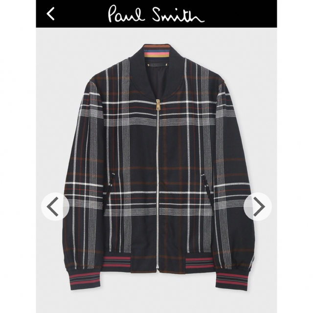 Paul smith ポールスミス MA-1 ボーダージャケット | hartwellspremium.com