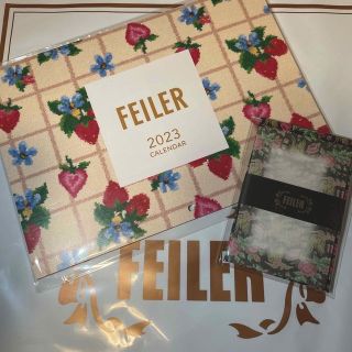 フェイラー(FEILER)のフェイラー💓カレンダーとレターセット(カレンダー/スケジュール)