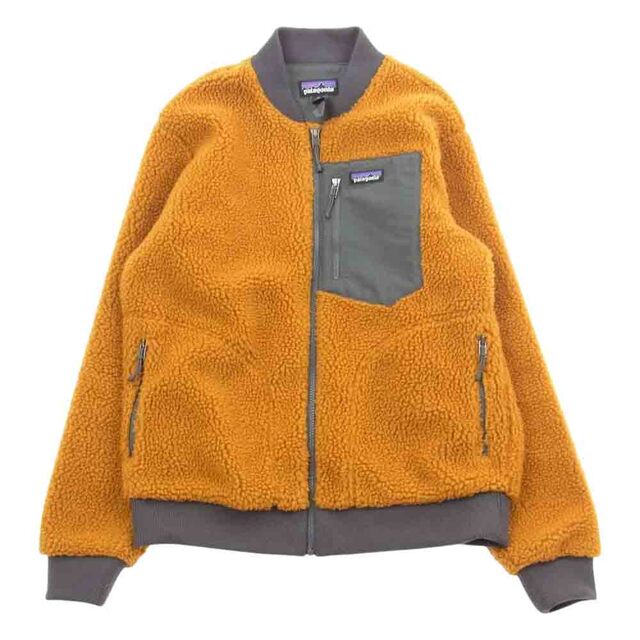 patagonia(パタゴニア)のpatagonia パタゴニア ジャケット 19AW 22830 19年製 Retro-X Bomber Jacket レトロX ボマー ジャケット フリース WRGO/Wren Gold オレンジ系 M【中古】 メンズのジャケット/アウター(その他)の商品写真