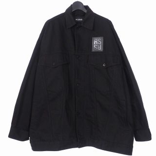 ラフシモンズ(RAF SIMONS)のラフシモンズ 22AW オーバーサイズ バックプリント デニム ジャケット(Gジャン/デニムジャケット)