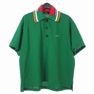 カラー　KOLOR 切替半袖Tシャツ　グリーン　サイズ2 新品未使用