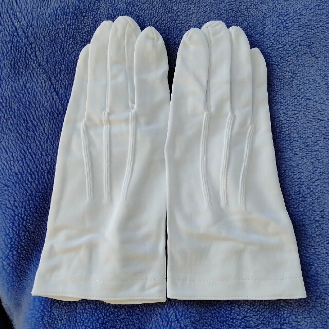 結婚式 新郎手袋 新郎グローブ 礼装用白手袋 ナイロン100%製 新品、未使用品