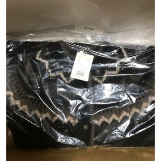 CLANE - CLANE NORDIC WEST SHAPE CARDIGAN サイズ 2の通販 by マリン ...