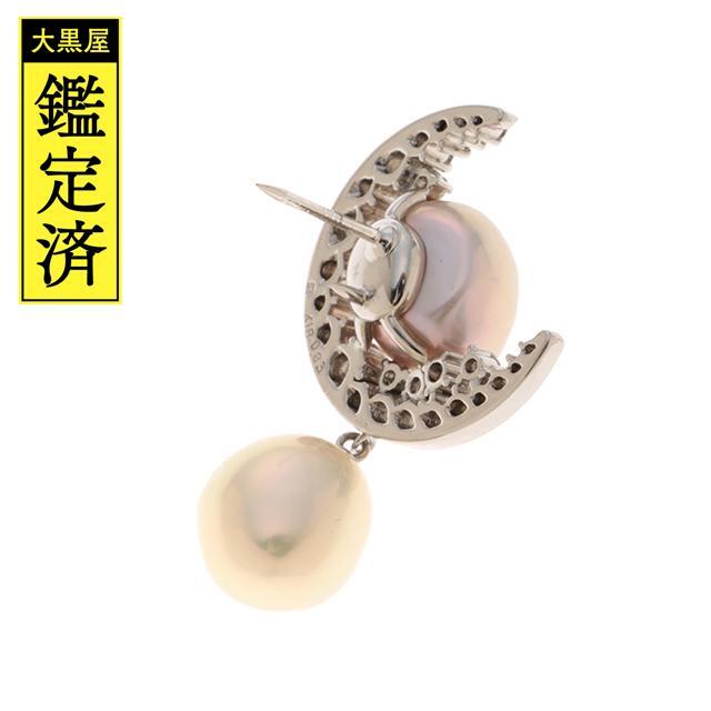 海外 正規品】 MIKIMOTO - ミキモト ピンブローチ ホワイトゴールド