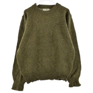 エルエルビーン(L.L.Bean)の古着 エルエルビーン L.L.Bean ウールニットセーター USA製 レディースL /eaa297848(ニット/セーター)