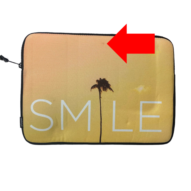 [訳あり]パソコンケース 13インチ PALM TREE SMILE NEW