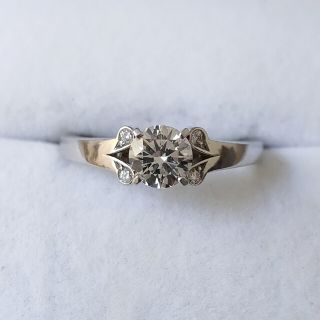 カルティエ(Cartier)のカルティエ ダイヤモンド バレリーナ リング Pt950 0.48ct VVS2(リング(指輪))